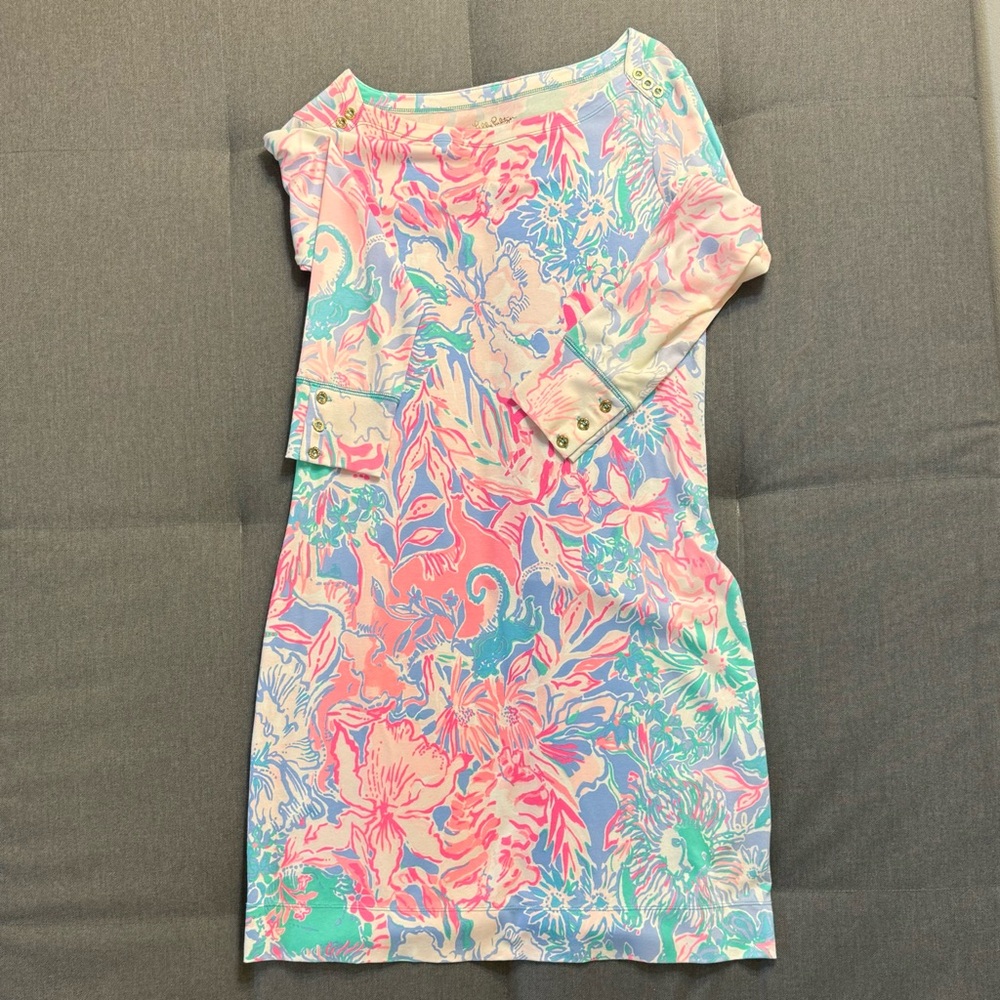Lilly Pulitzer long sleeved mini dress
